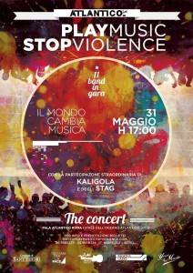 Play Music Stop Violence 2015- cambia il mondo con la tua musica