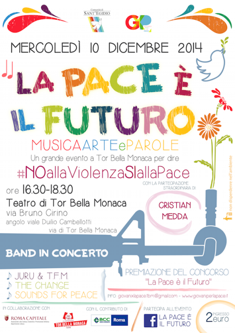 La pace è il futuro: concerto a Tor Bella Monaca
