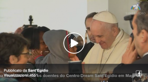 Papa Francesco a DREAM in Mozambico, dove il “sogno” è liberare dall’Aids donne e bambini. GUARDA IL VIDEO