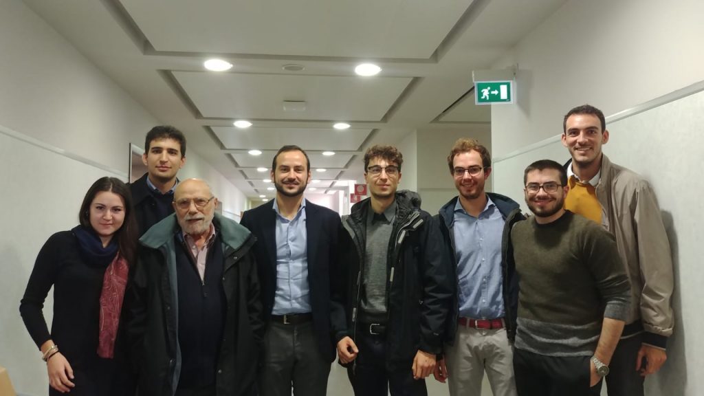 Nando Tagliacozzo incontra gli studenti della Luiss nell'incontro organizzato da Sant'Egidio e Giovani per la Pace